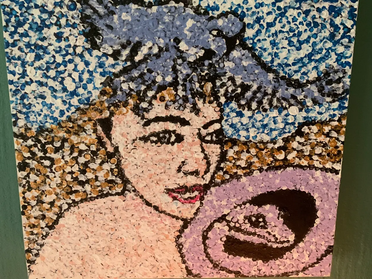 Billede 1 - Akrylmaleri 30x30.