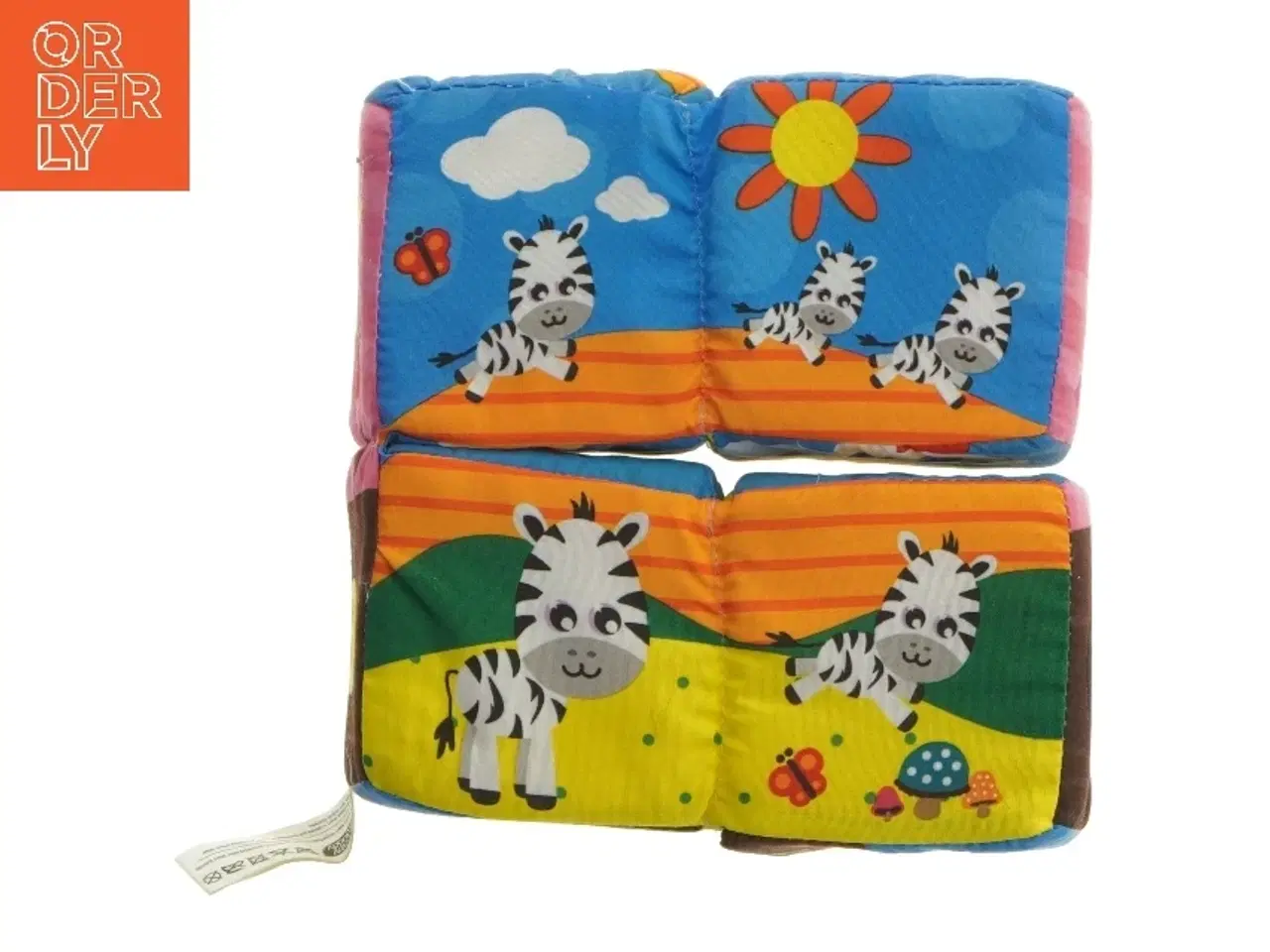 Billede 1 - Blødt stoflegetøj med dyremotiv fra Baby Buddy (str. 17x17 cm)