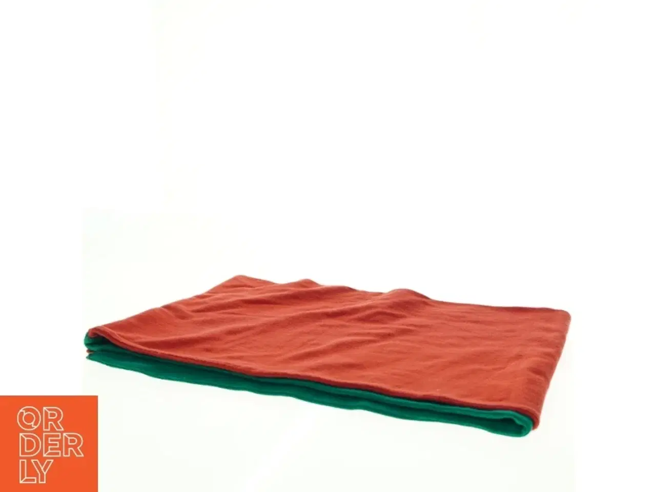 Billede 2 - Dobbeltfarvet tæppe (str. 27 x 69 cm)