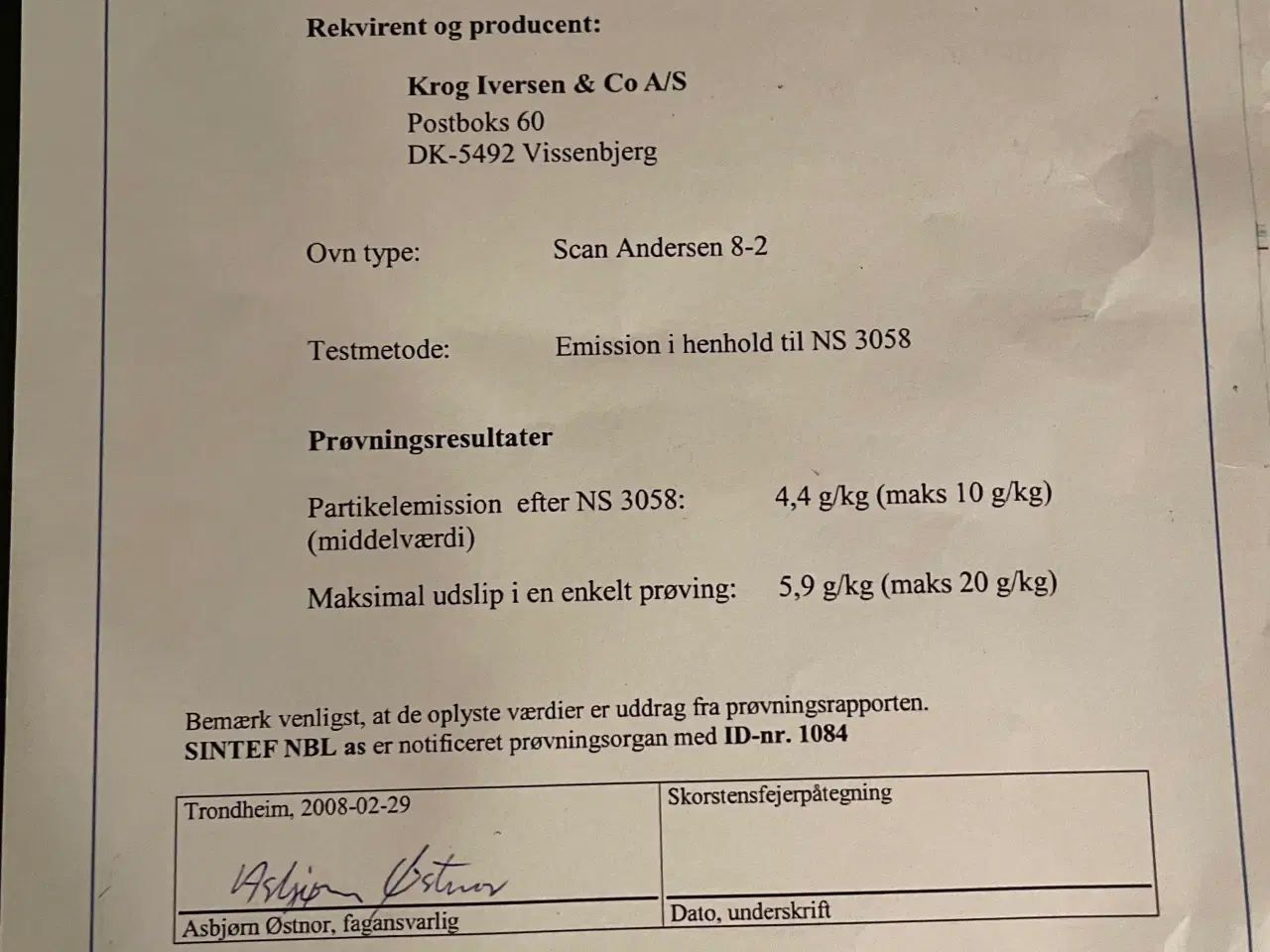 Billede 6 - Brændeovn Scan Andersen