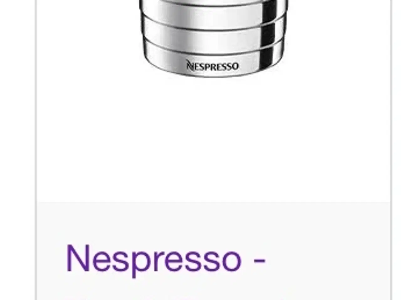 Billede 2 - Nespresso termokop