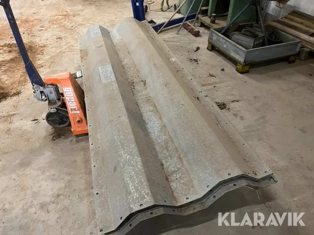 Billede 1 - Trapezplader til korn stål 21 styk