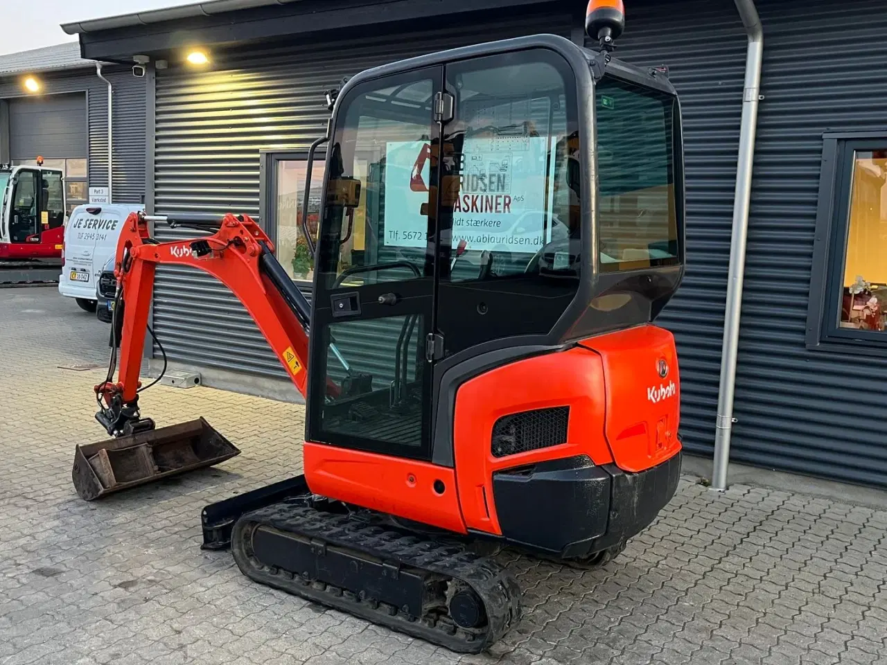 Billede 2 - Kubota KX016-4 Tiltman med hydraulisk skovlskifte