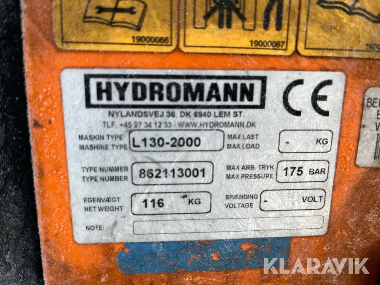 Billede 11 - Kost Hydroman Snowline L130-2000 med opsamler