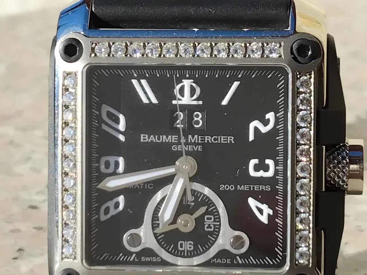 Billede 1 - Baume & Mercier Diamant, automatisk, Unik. Den ene
