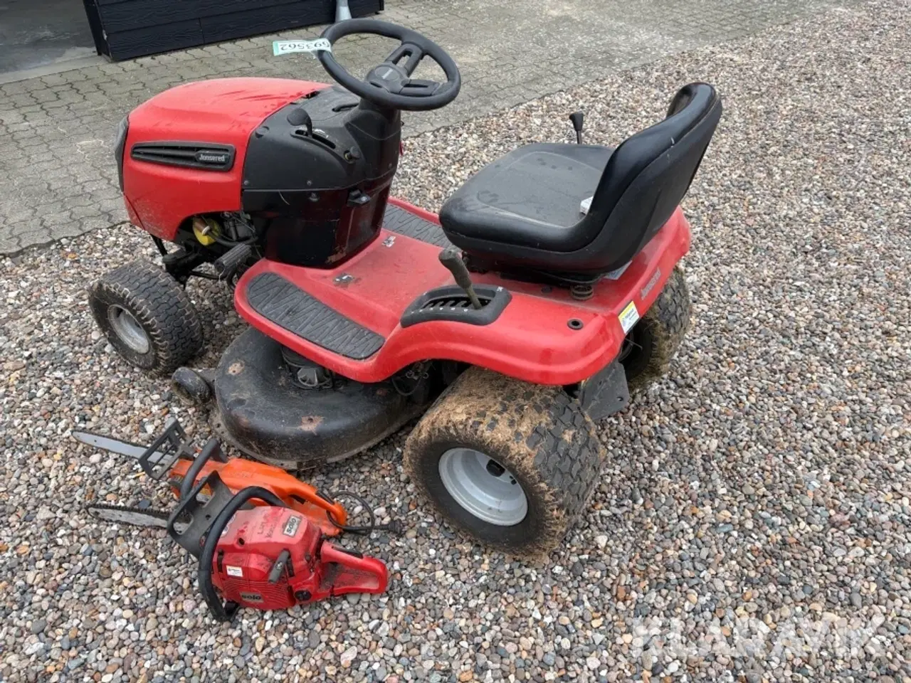 Billede 3 - Havetraktor og save Jonsered LT2317A