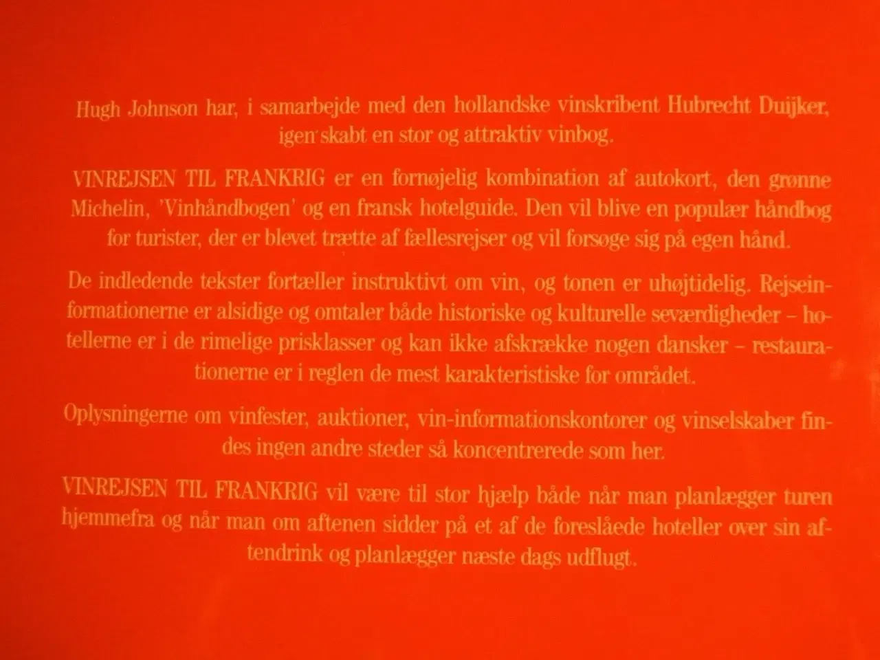 Billede 4 - vinrejsen til frankrig, af hugh johnson og hubrech