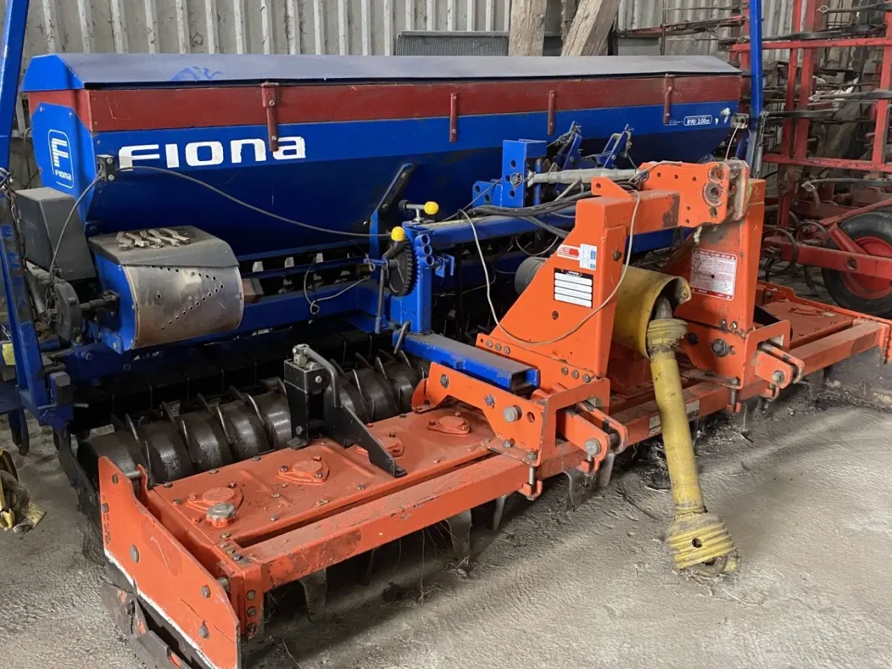 Billede 1 - Maschio 3 meter rotorharve med Fiona såmaskine