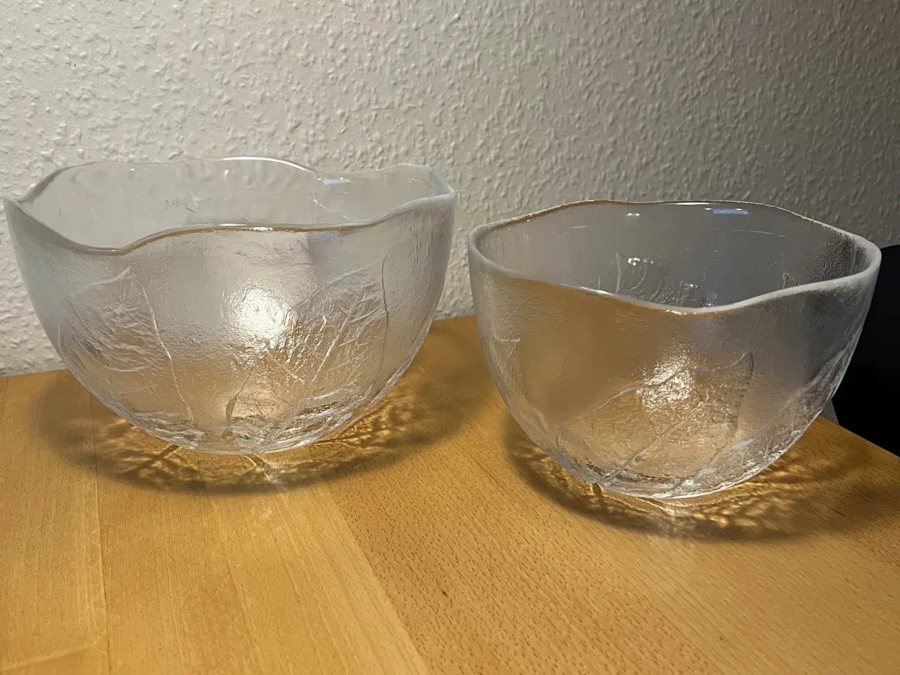 Billede 1 - Eva Solo glasskåle med bladmønster