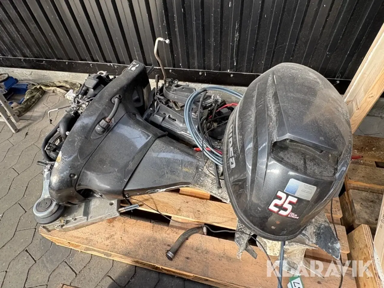 Billede 2 - Påhængsmotor Hidea 25 fourstroke
