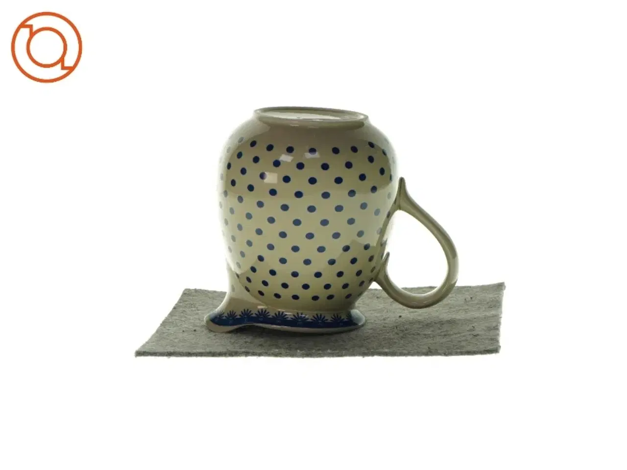 Billede 2 - Kande med prikker (str. 17 X 9 CM)