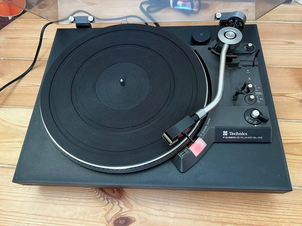 Billede 2 - Technics SL-32 Pladespiller m. Nye Dele + LP’er