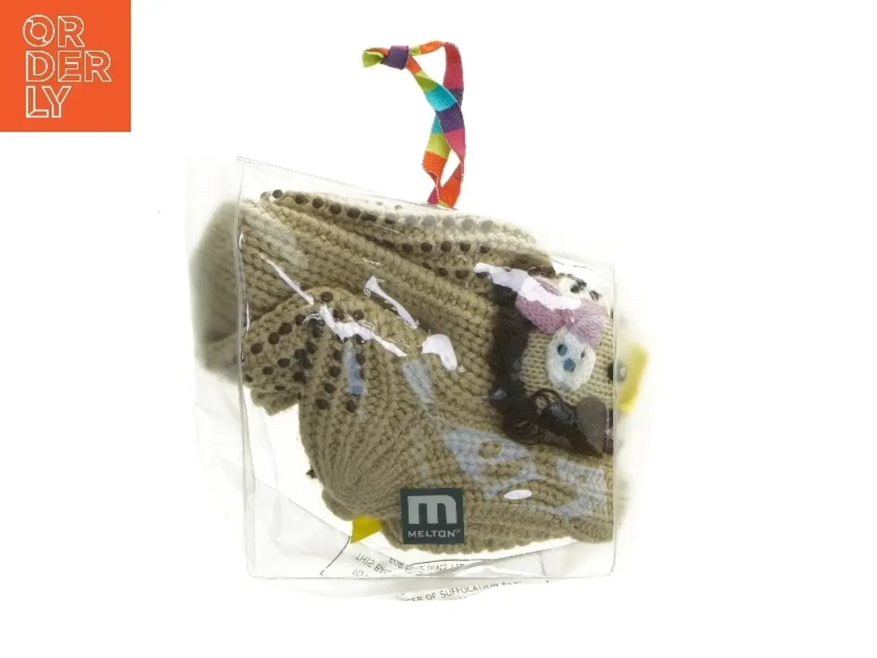 Billede 2 - Børnesokker med løvemotiv fra Melton (str. 26-27 )