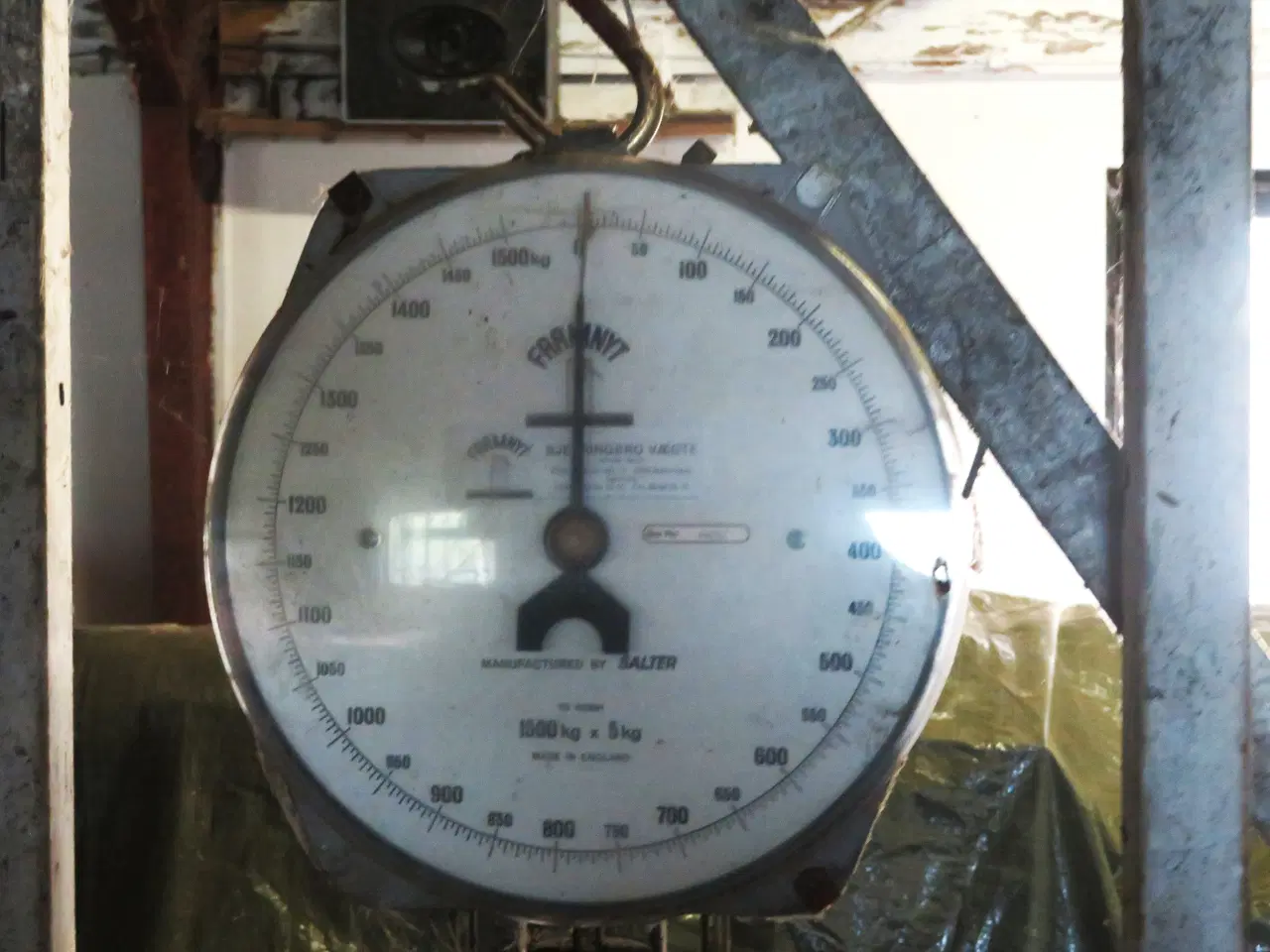 Billede 2 - Minibrovægt, 210x108 cm. Vejer op til 1500 kg