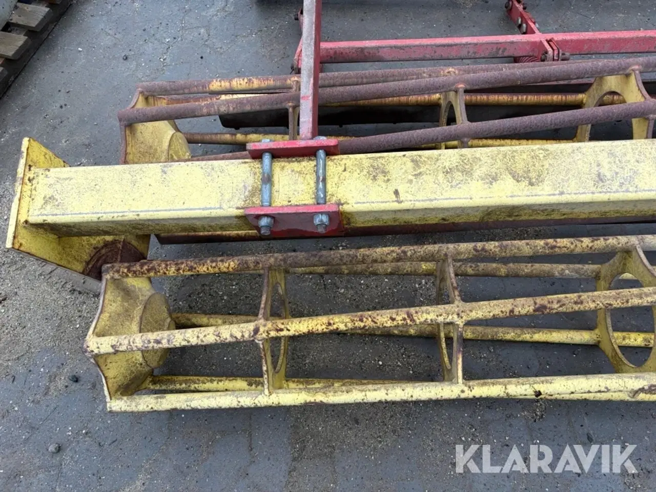 Billede 9 - Pakvalse 2styk med slæbeplanke