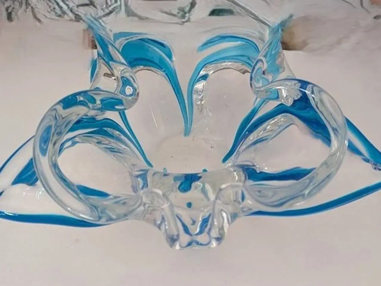 Billede 3 - Vintage sommerfugle skål i Murano Glas