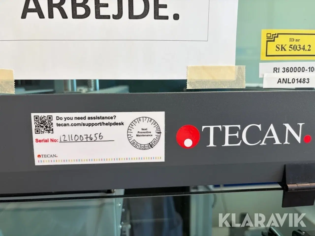 Billede 11 - Væskehåndteringsrobot Tecan Freedom EVO