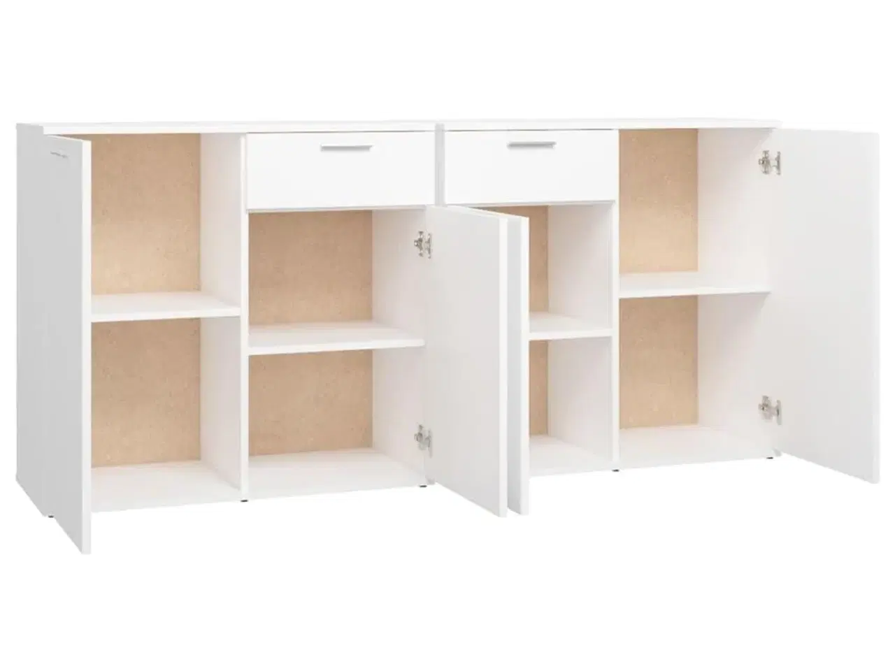 Billede 8 - Skænk 160x36x75 cm konstrueret træ hvid