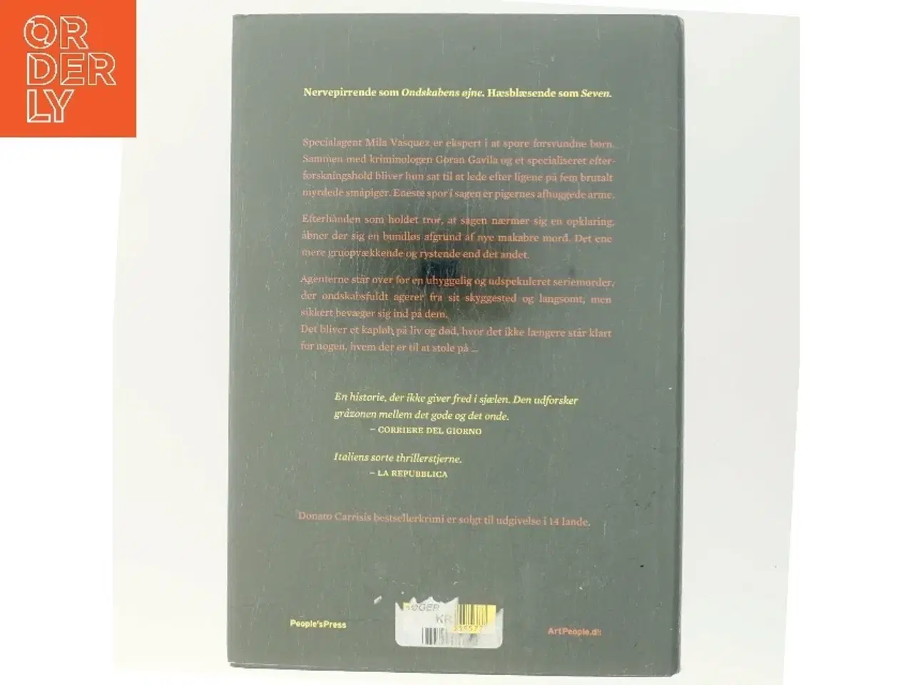 Billede 3 - Suffløren af Donato Carrisi fra People's Press af Donato Carrisi (Bog)