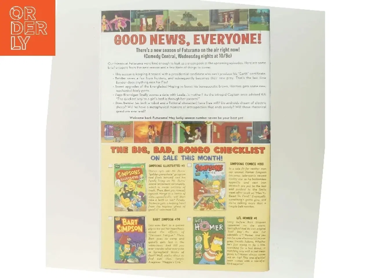 Billede 3 - Li'l Homer #1 af Matt Groening (Bog)