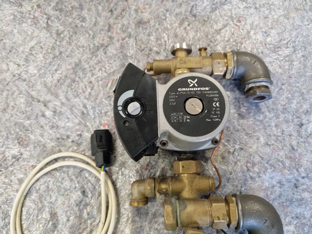 Billede 2 - Danfoss pumpeshunt til gulvvarme