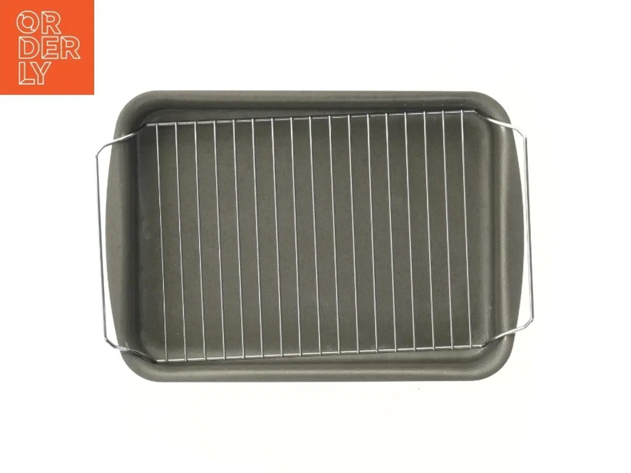 Billede 3 - Rist og bradepande (str. 38x28x6 cm)