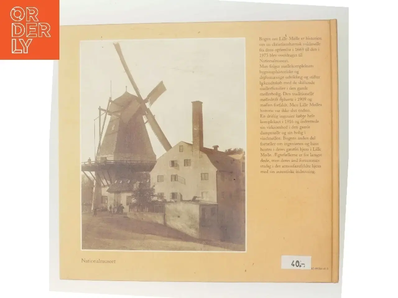 Billede 3 - Lille Mølle på Christianshavn af Kjeld Kayser (Bog)