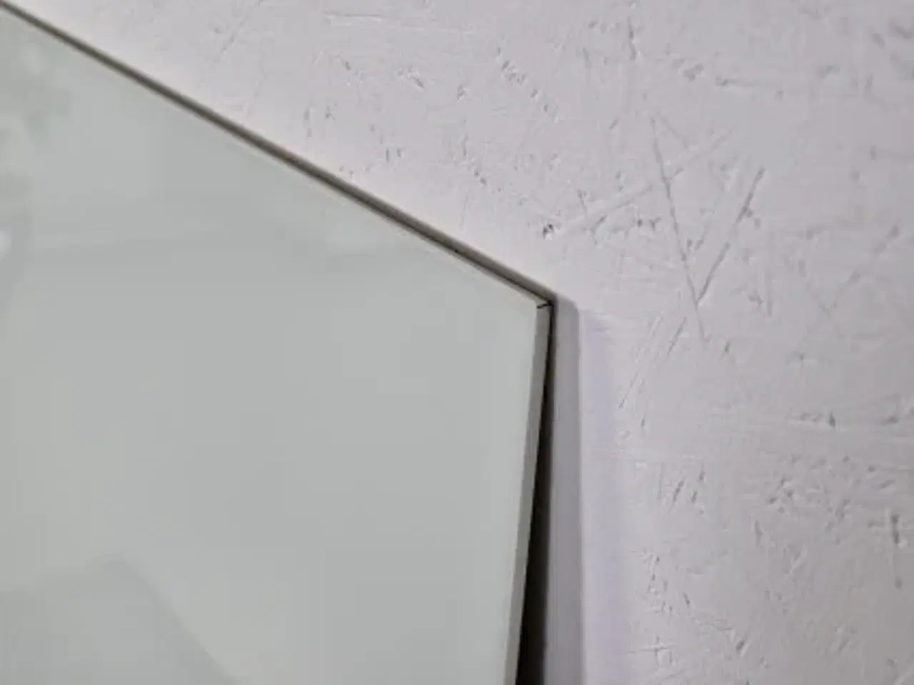 Billede 1 - Chat board magnetisk glastavle i hvid, 150x120 cm.