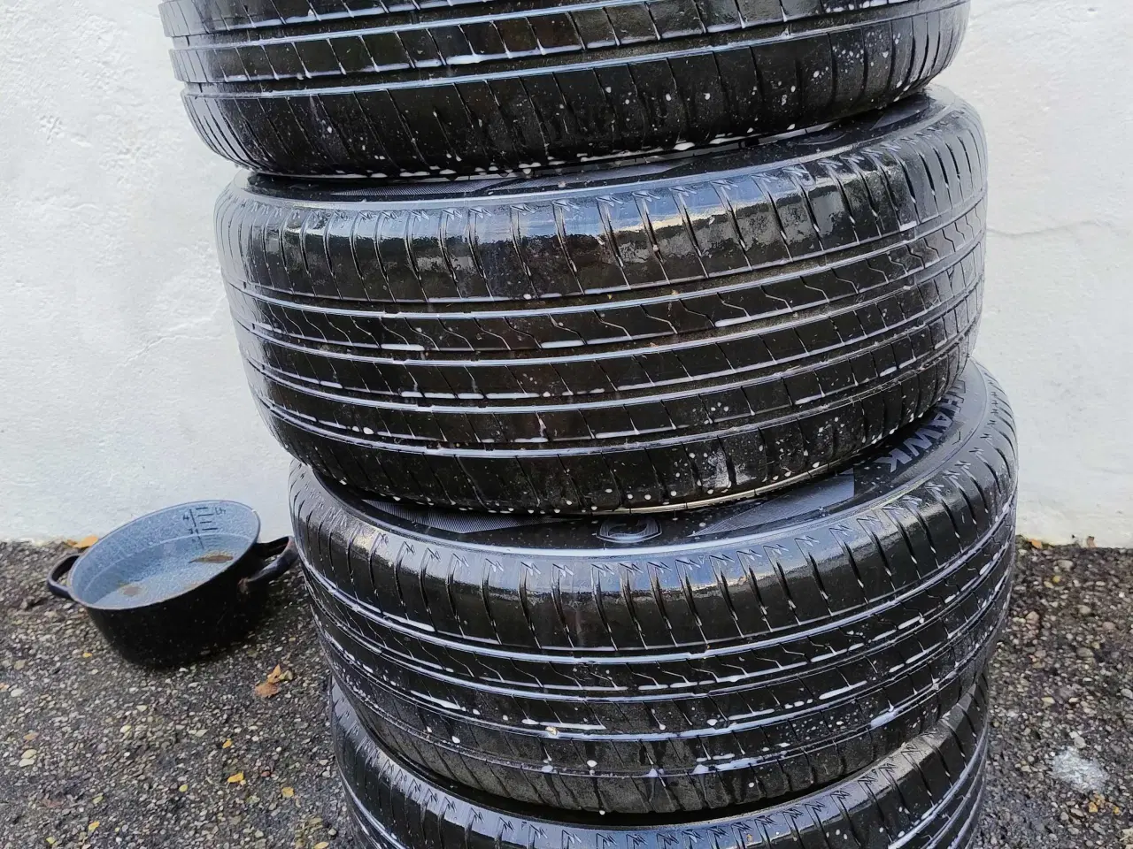 Billede 3 - Alufælge komplet sæt 