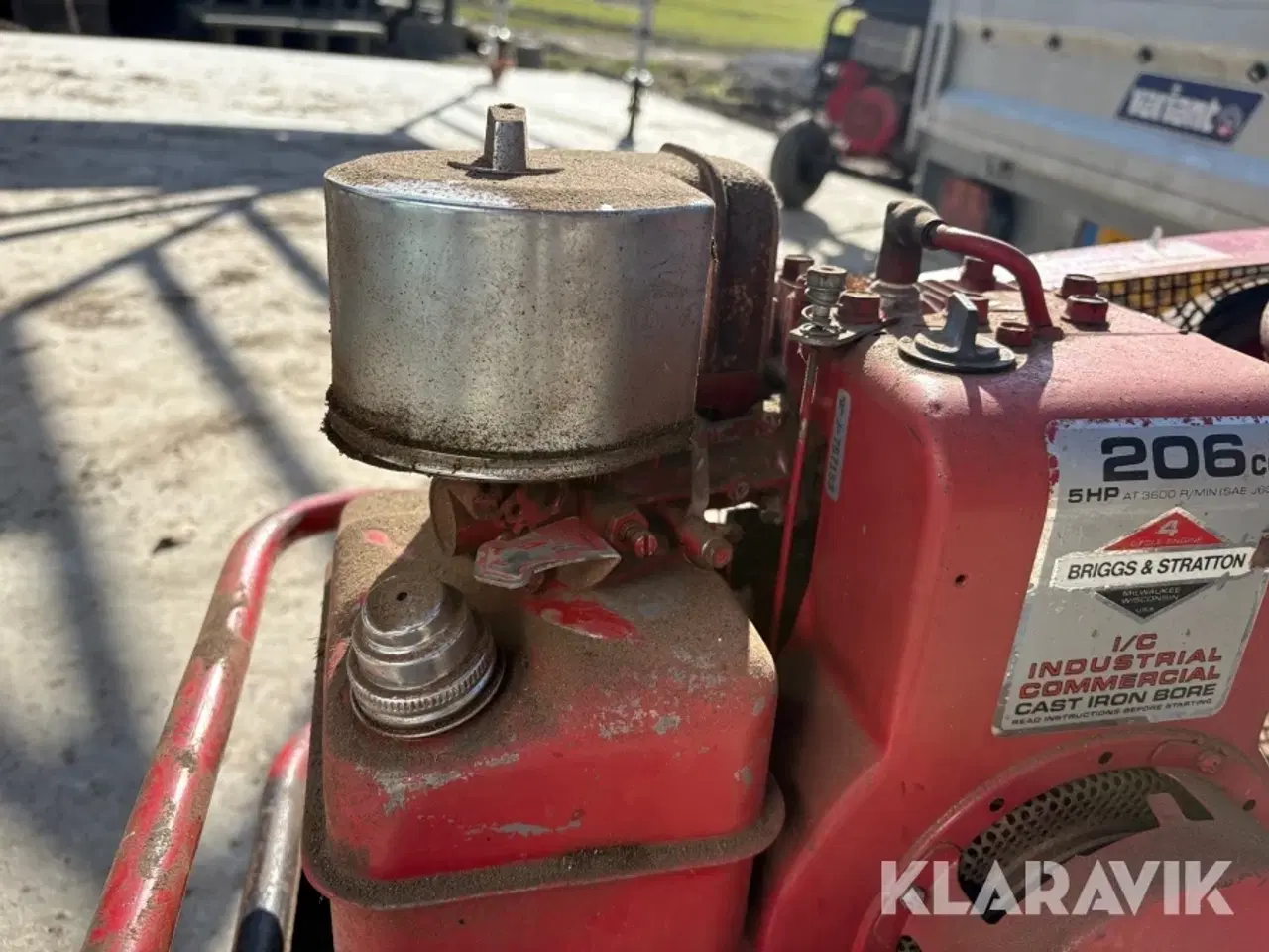 Billede 11 - Kompressor Brigss & Stratton 206cc 5Hp