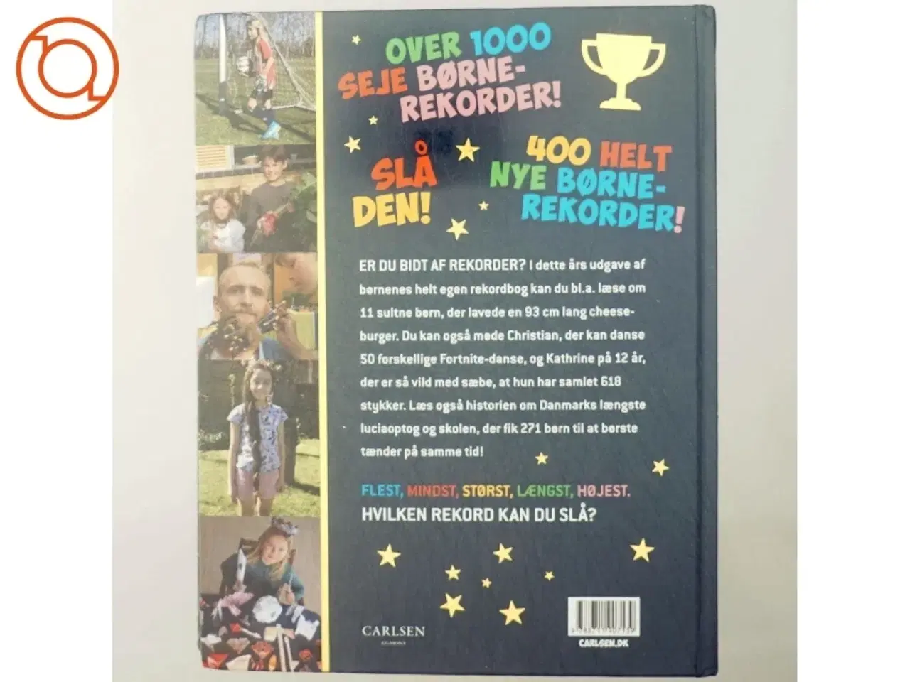 Billede 3 - Børnenes Rekordbog 2020 af Carlsen Carlsen (Bog)