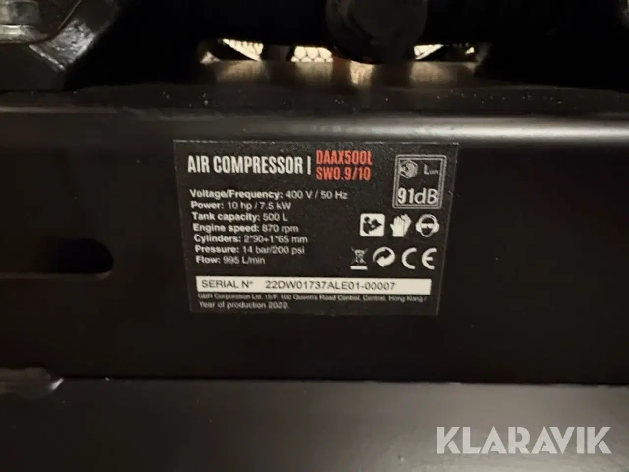 Billede 8 - Kompressor Daewoo DAAX500L