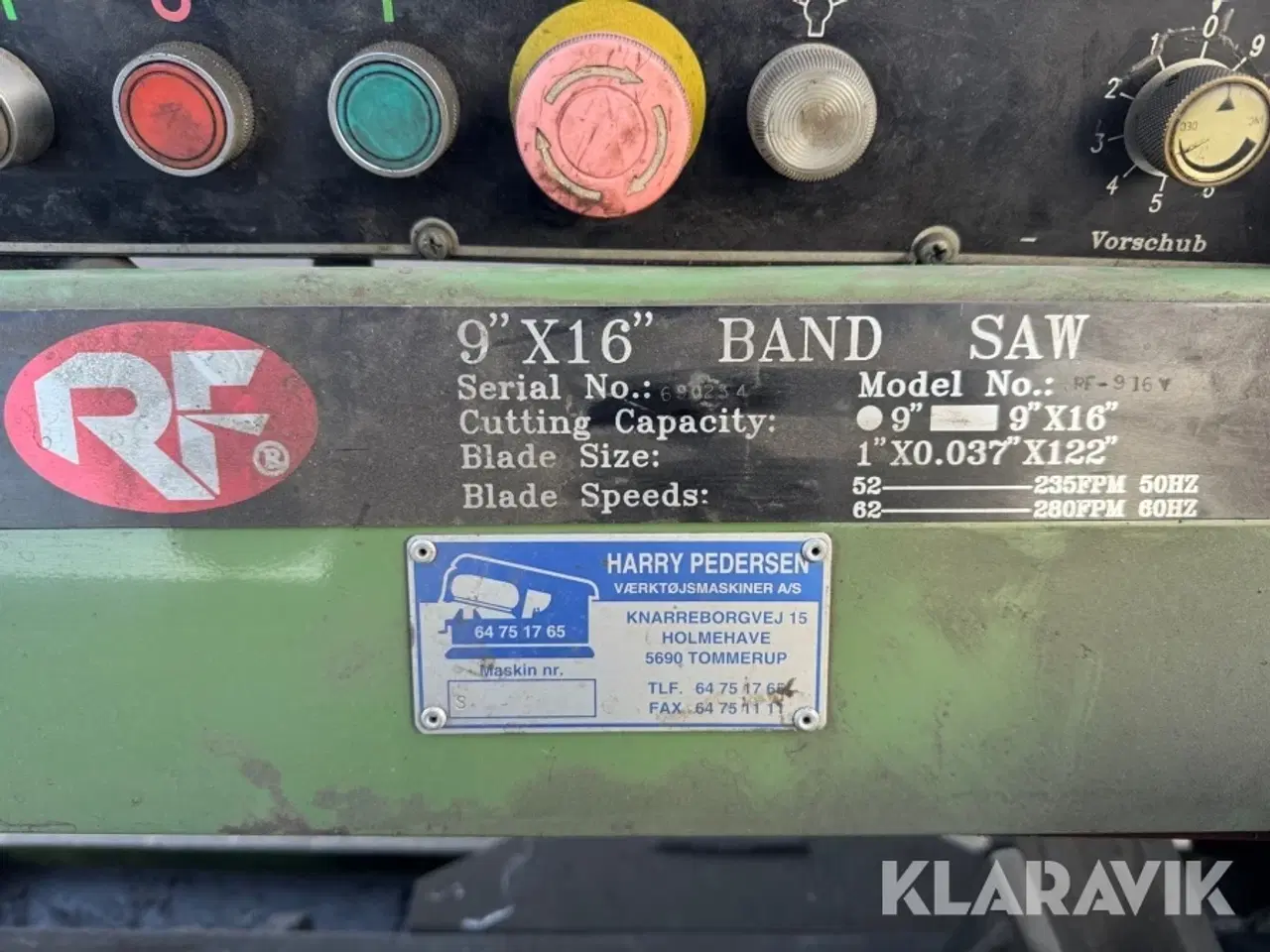 Billede 5 - Jernsav Harry Pedersen RF-916v