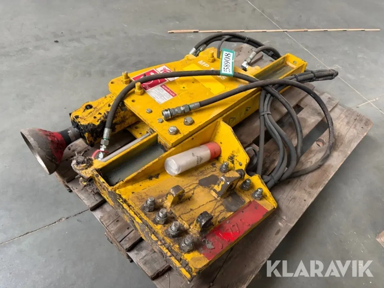 Billede 2 - Hydraulisk pælehammer Rabaud MP 15/35 Beko MA skifte