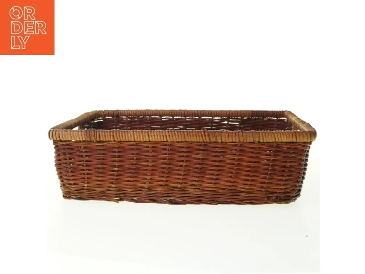 Billede 1 - Kurv (str. 32 x 25 x 9 cm)