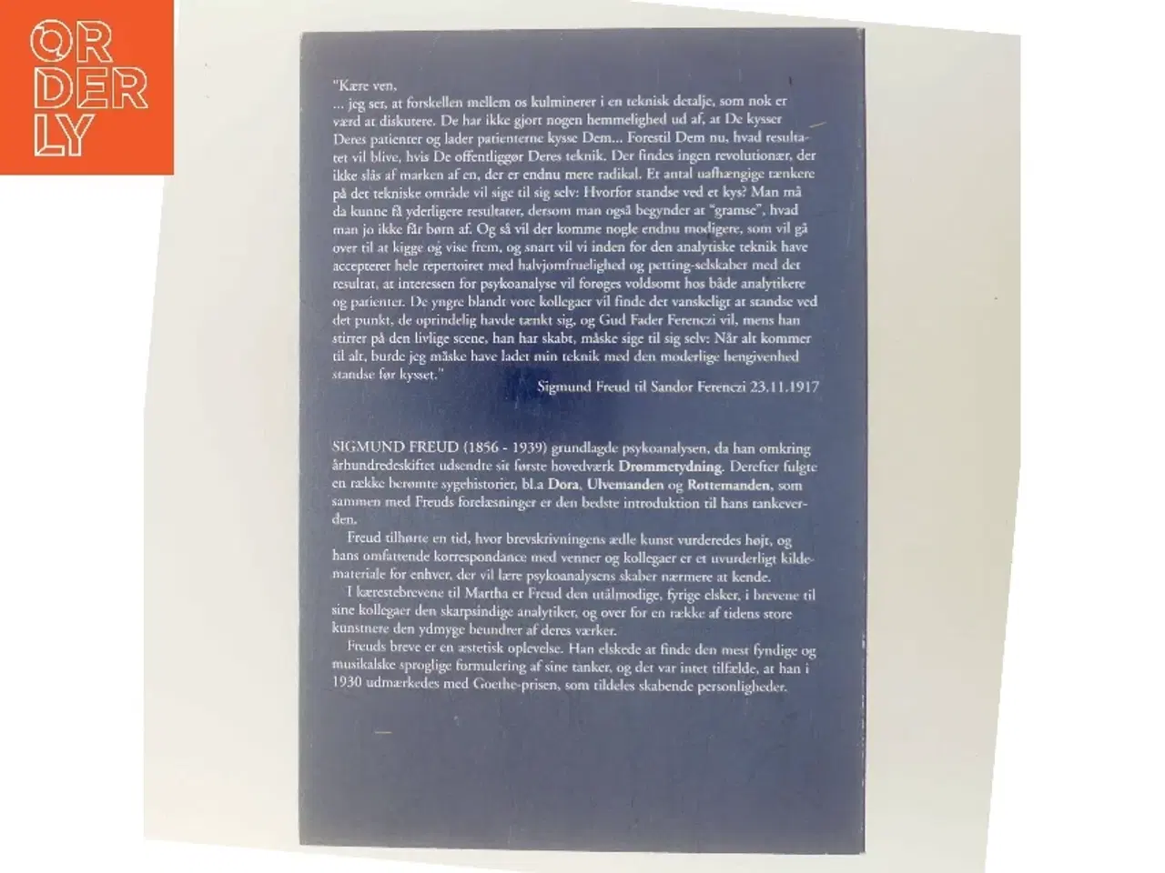 Billede 3 - Breve til den hemmelige komite og anden korrespondance af Sigmund Freud (Bog)