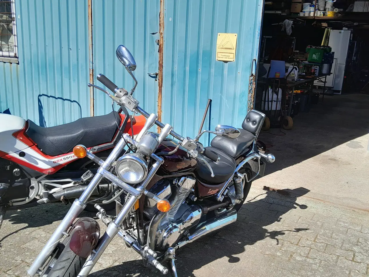 Billede 2 - VETERAN Suzuki VS 1400 Intruder. år. 1987. u. syn.