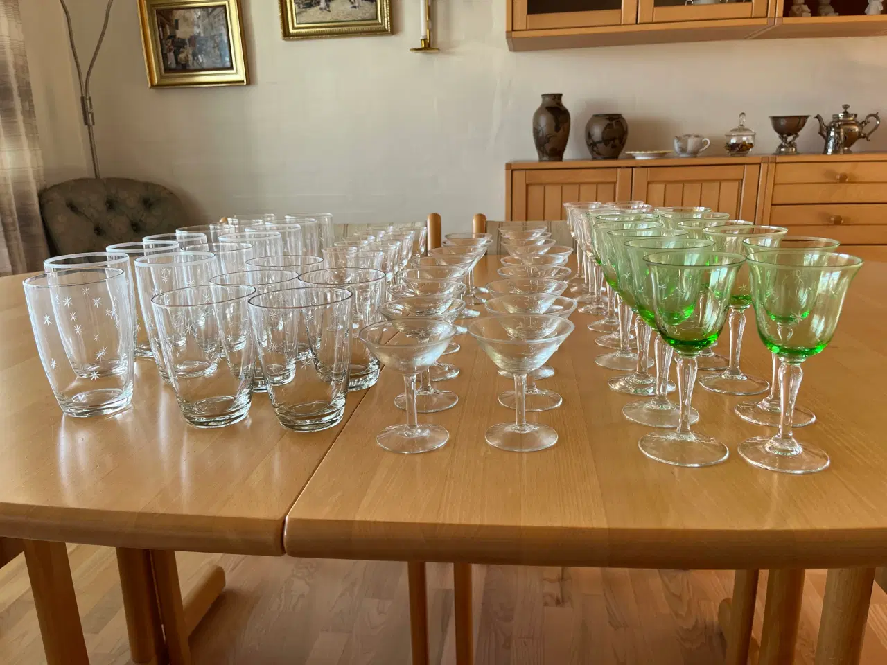 Billede 1 - Lyngby Glasværk “Nordlys” mundblæste