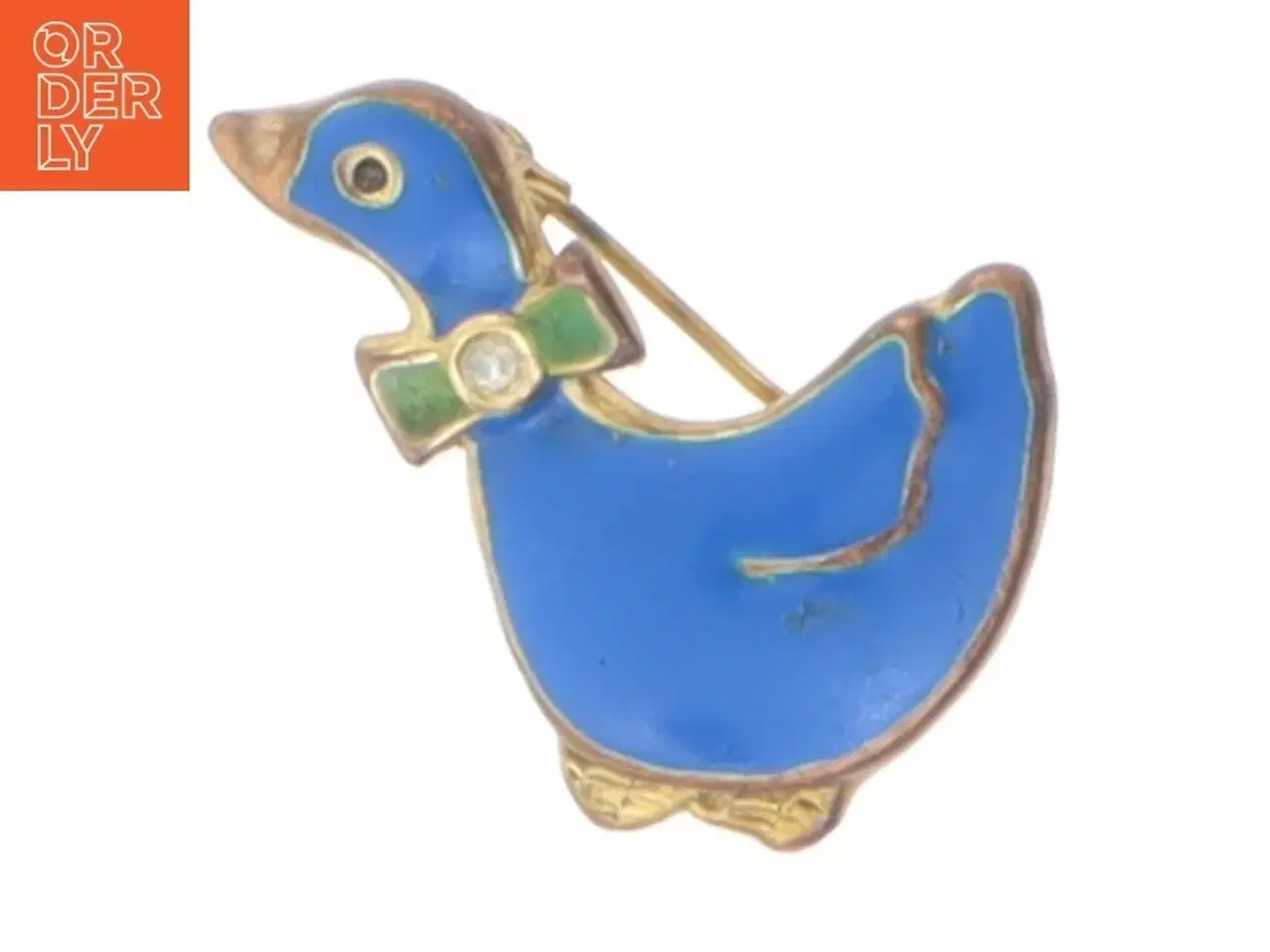 Billede 1 - Broche (str. 3 x 2 cm)