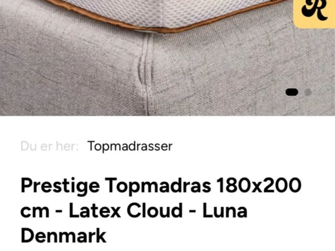 Billede 3 - Lækker latex top madras