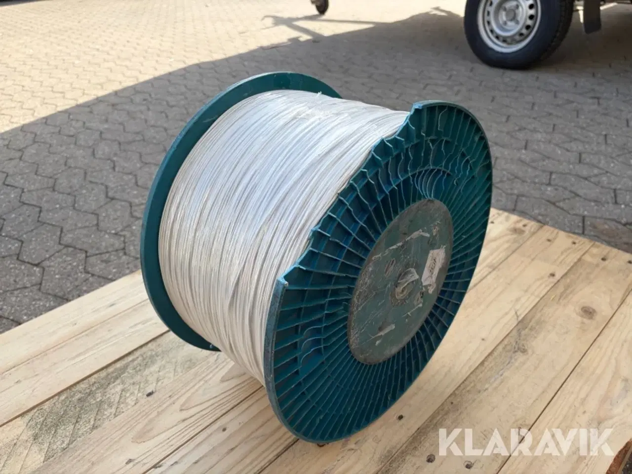 Billede 7 - Tromle med 3000 m NKT Cables - 1x0,75