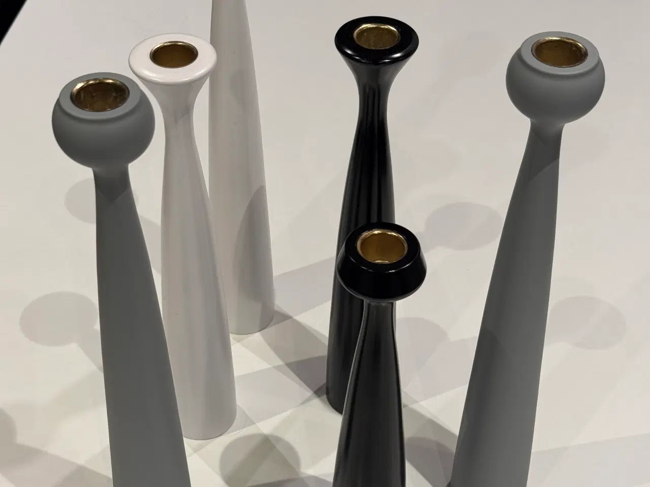 Billede 1 - 6 stk Applicata lysestager