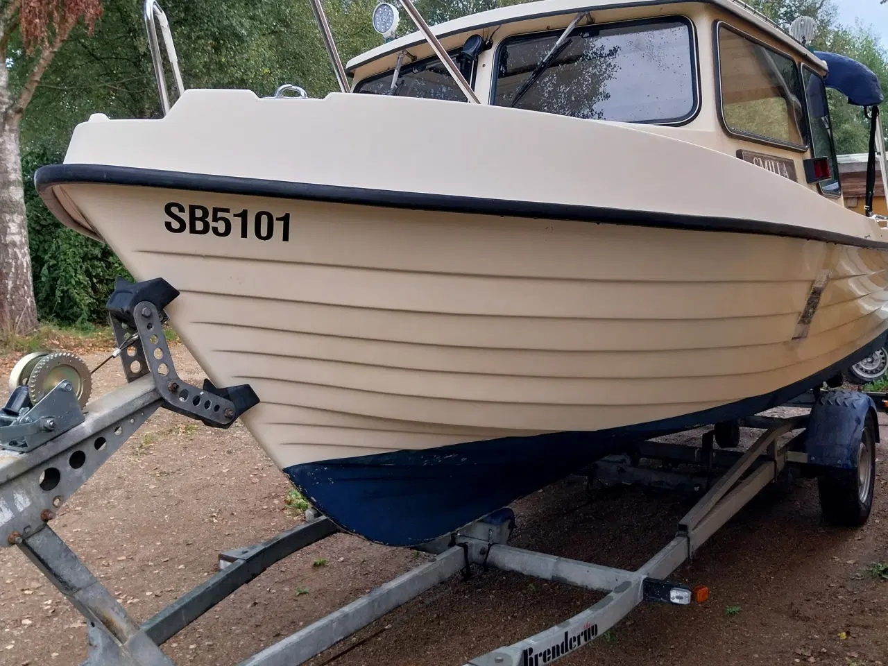 Billede 3 - Uttern 6000, med trailer og 60hk Yamaha 