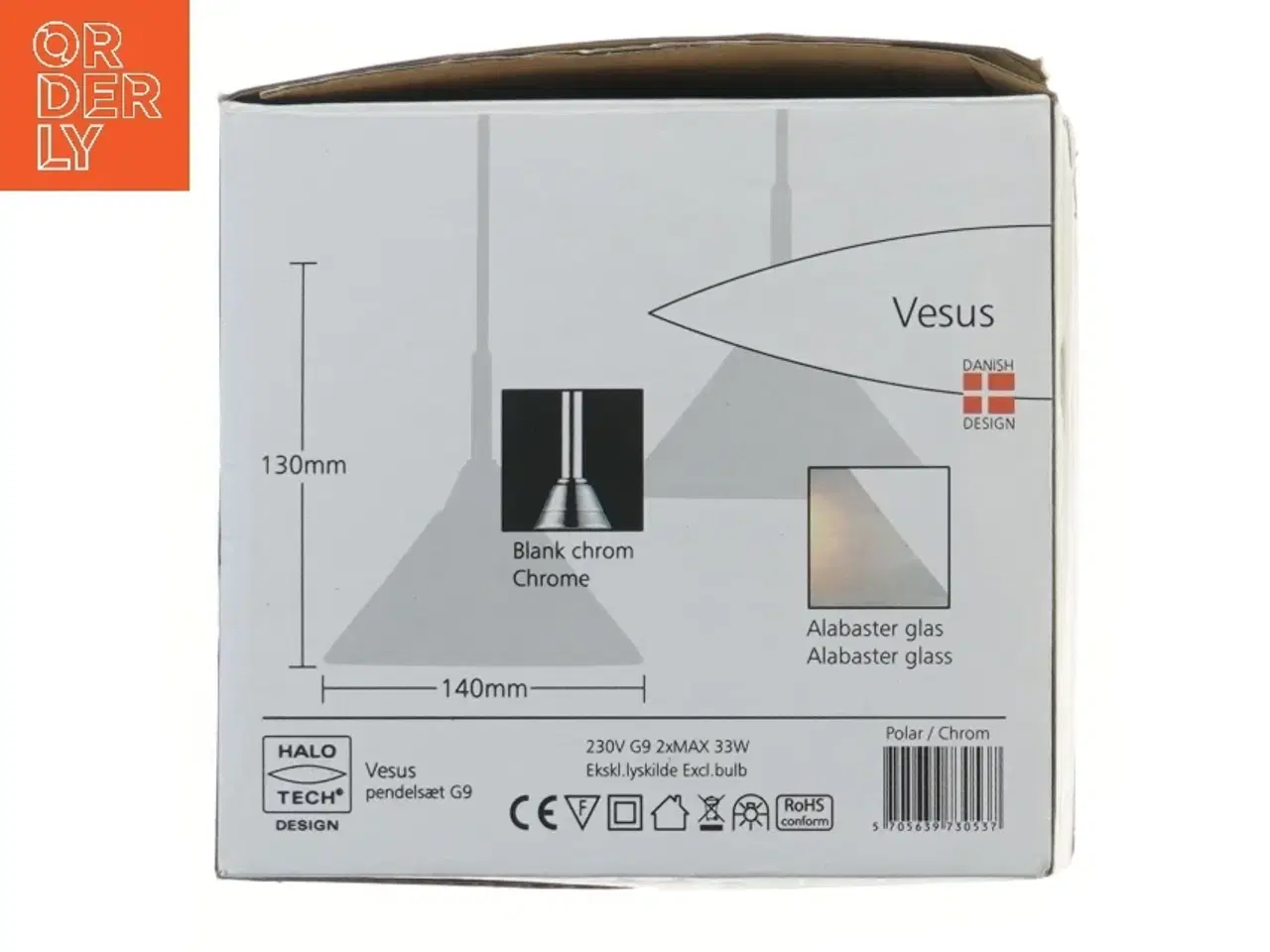 Billede 3 - Halo Tech Vesus pendelsæt fra Halo Tech Design (str. 130x140 mm)