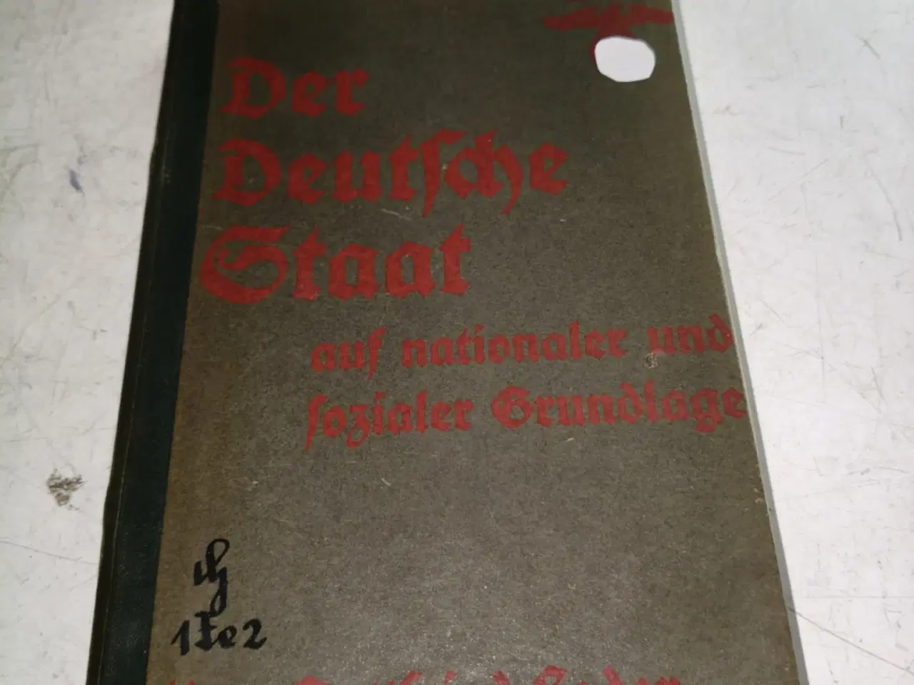 Billede 1 - gamle bog om det 3 rige er på tysk 