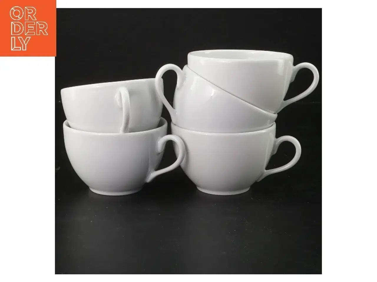 Billede 1 - 5 stk Pillivuyt Cecil kaffekopper (18 cl) UDEN underkopper.