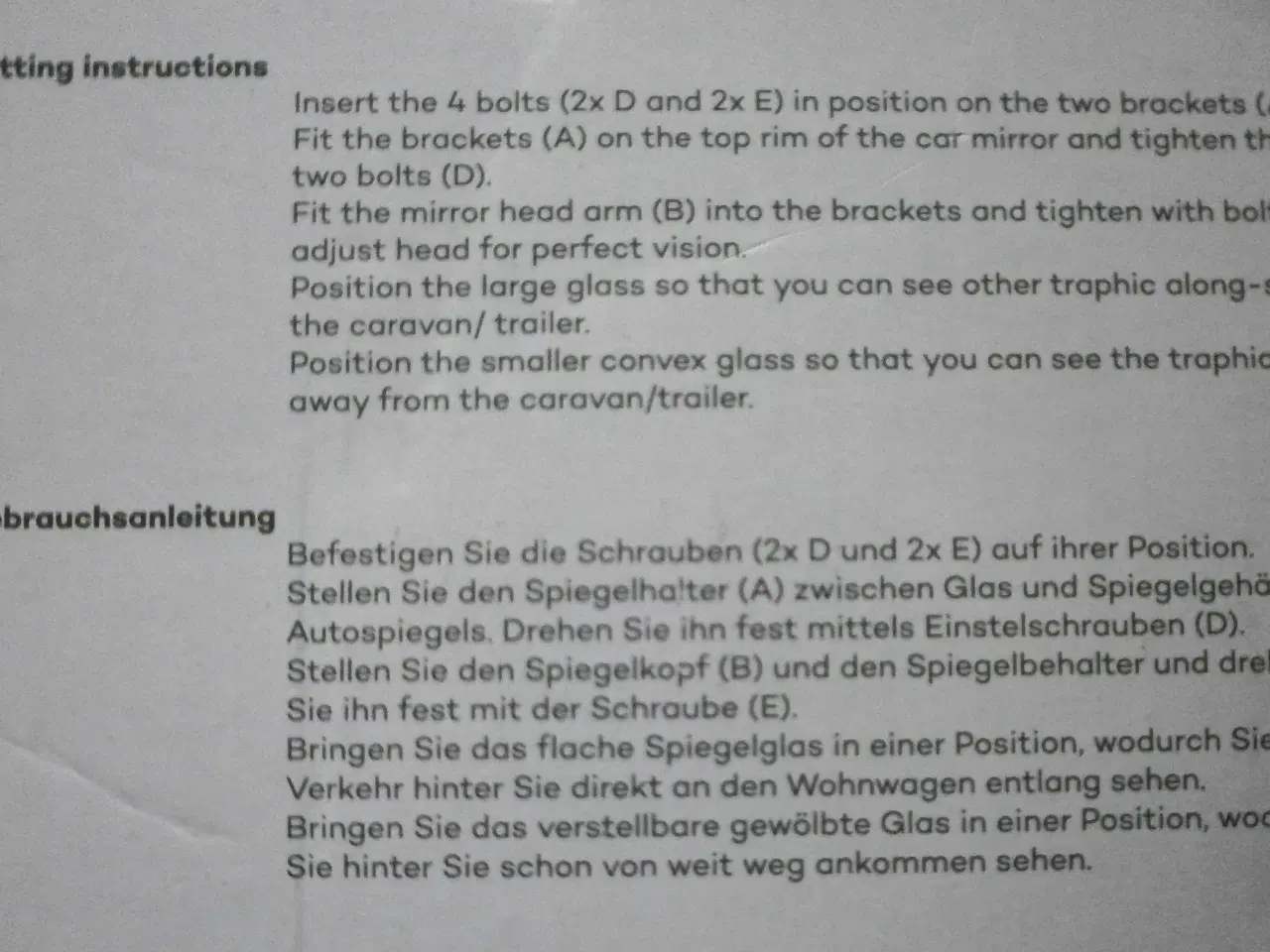 Billede 5 - Perfekt Gave - NYT Spejl-sæt til campingvogn