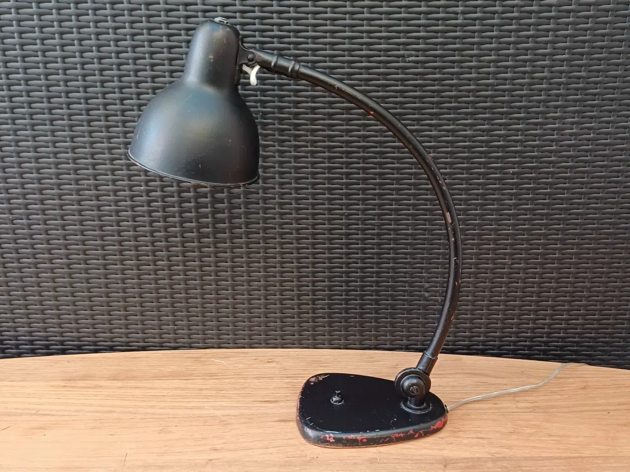 Billede 2 - Tysk Vintage/Retro bordlampe/arbejdslampe