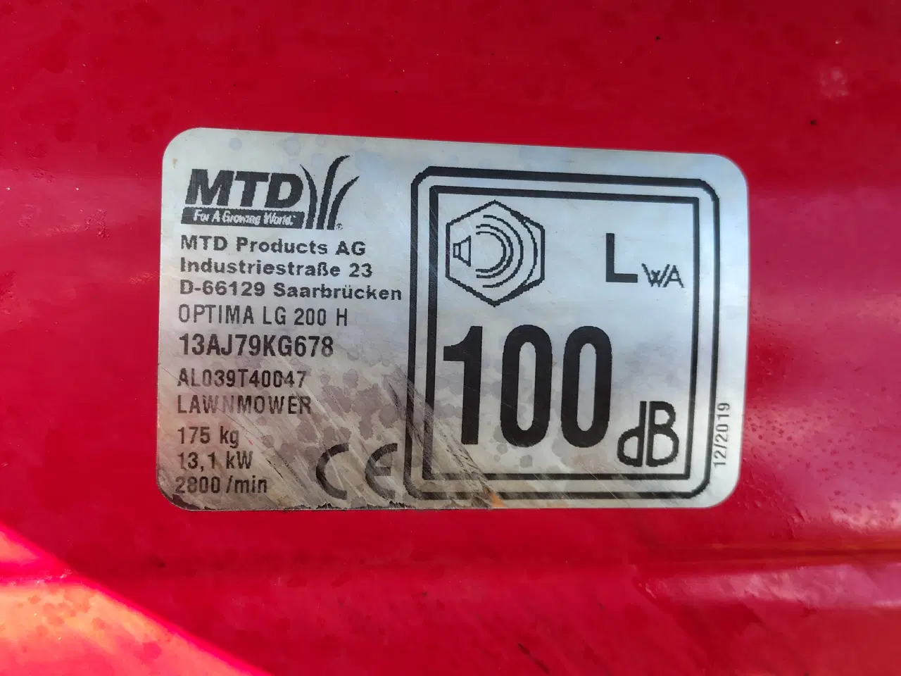 Billede 15 - MTD Optima LG 200 H havetraktor