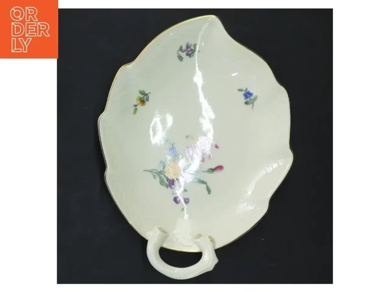 Billede 2 - B&G Saksisk Blomst fad (str. 20x15 cm)